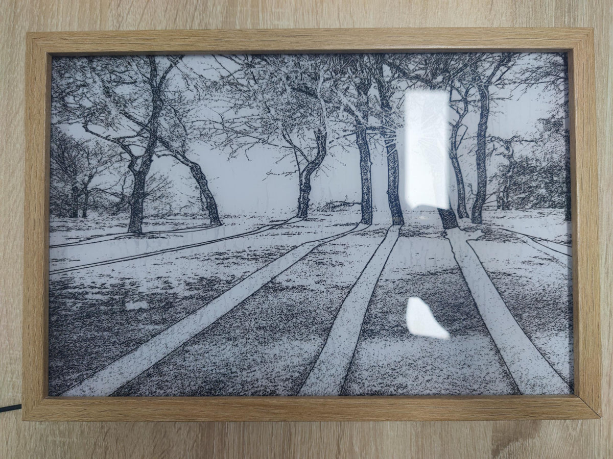 🖼 Color-Changing LED Art Frame