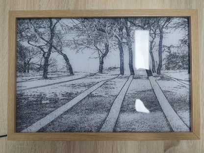 🖼 Color-Changing LED Art Frame
