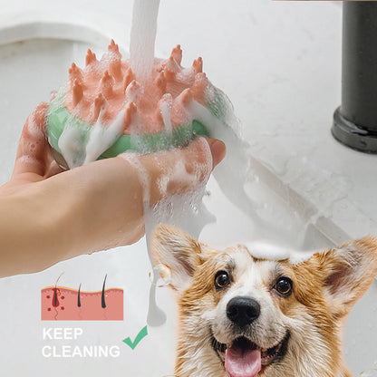 🐶 2-in-1 Pet Bath Massage Brush