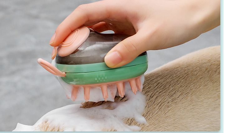 🐶 2-in-1 Pet Bath Massage Brush