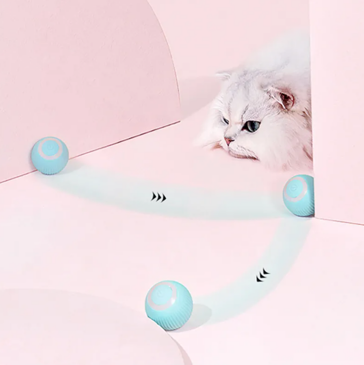 🥎 Smart Moving Cat Ball