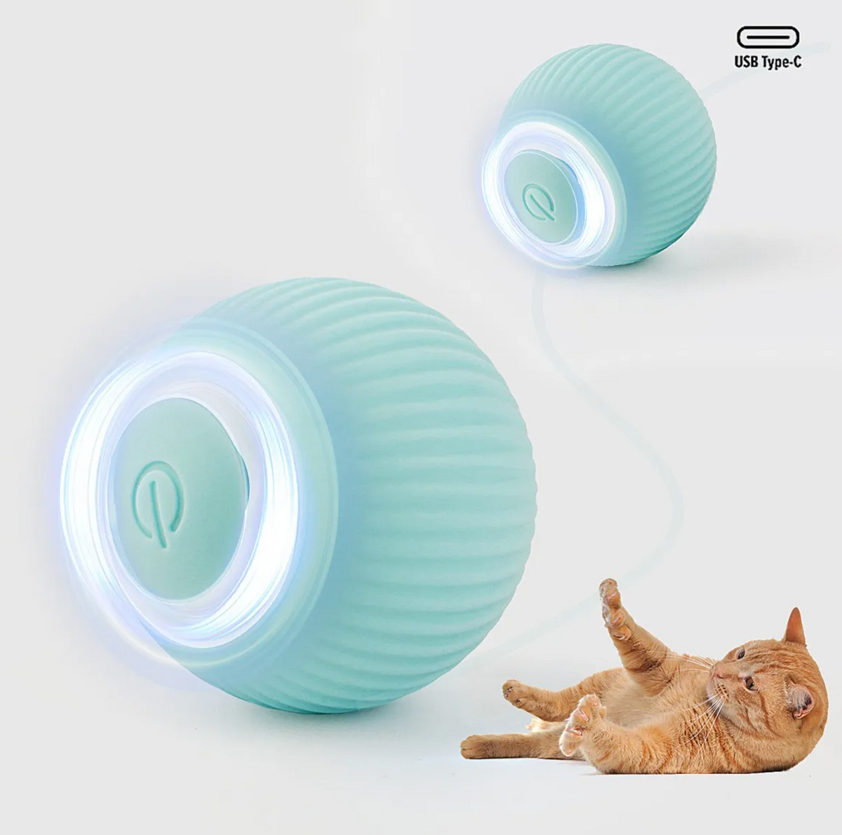 🥎 Smart Moving Cat Ball