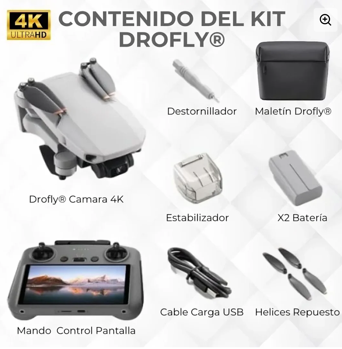 🚁 Drone with Dual 4K Camera + Free Case