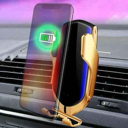 Deluxe Wireless Charging Car Mount