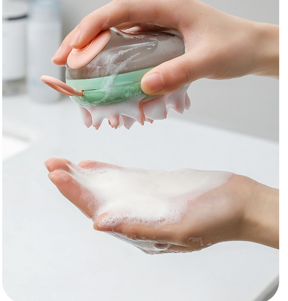 🐶 2-in-1 Pet Bath Massage Brush