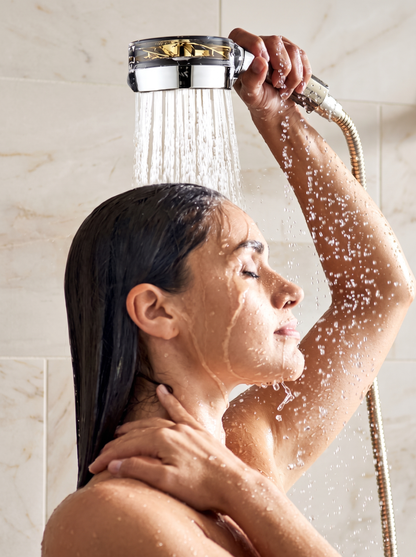 🚿 Eco-Shower with Pressure Propeller and Purifying Filter