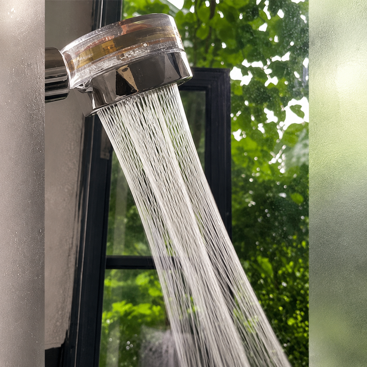 🚿 Eco-Shower with Pressure Propeller and Purifying Filter