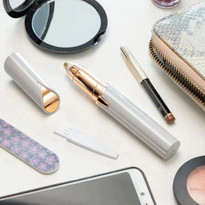 RECHARGEABLE painless precision facial hair remover