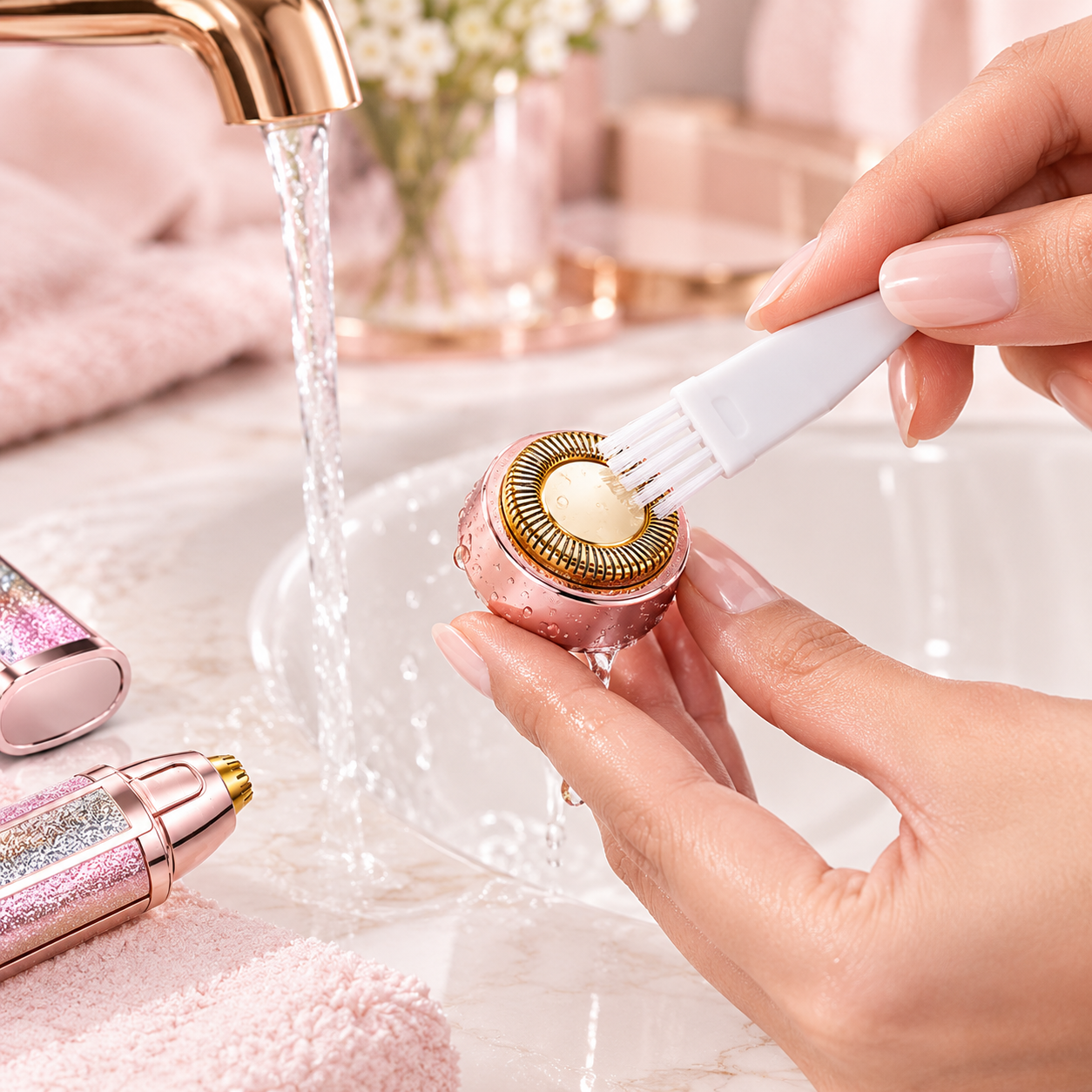 Precision facial hair remover